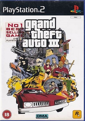 Grand Theft Auto III - PS2 (B Grade) (Used) (eng)